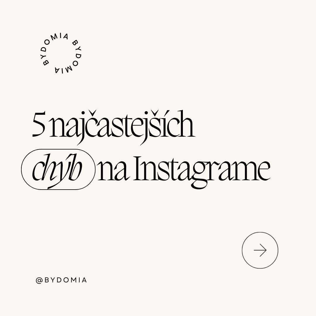5 najčastejších chýb na Instagrame